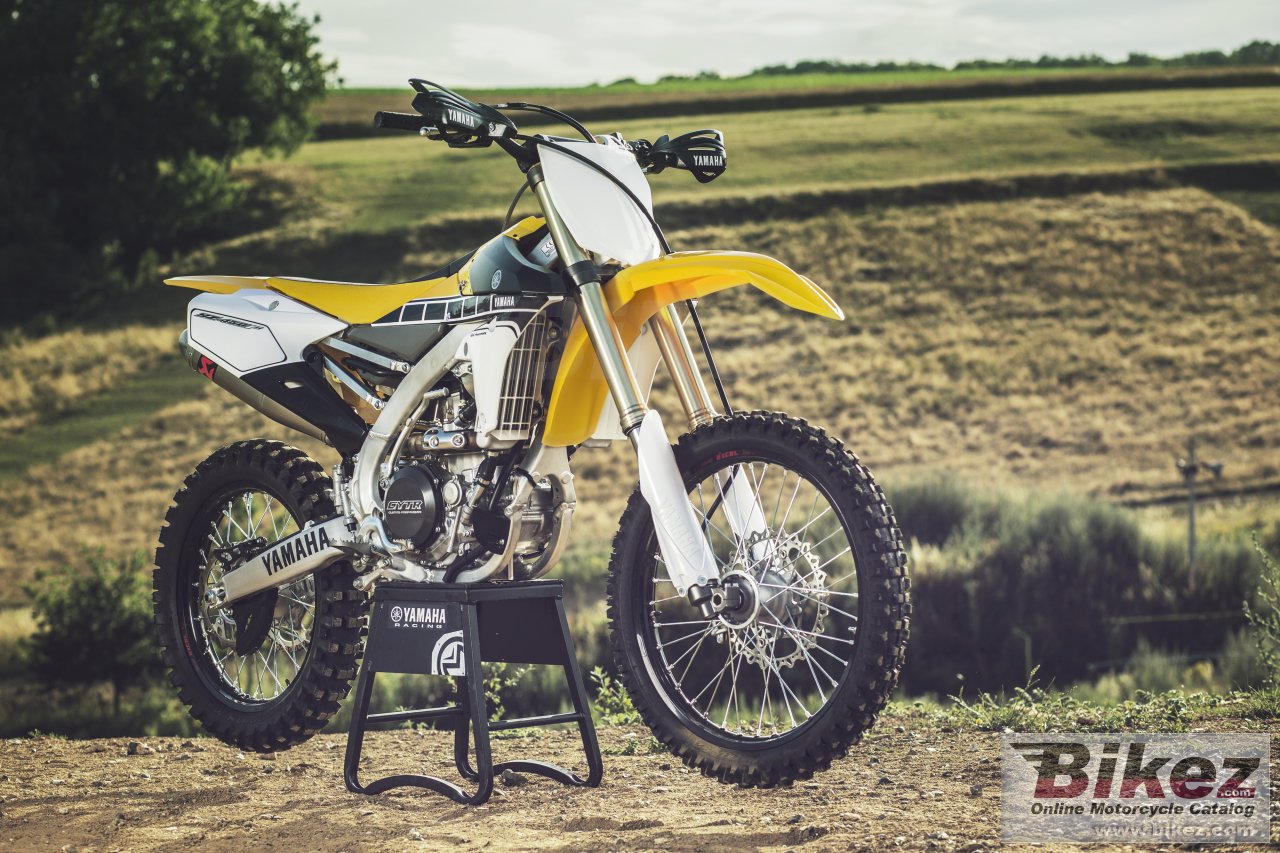 Yamaha YZ450F 60th Anniversary poster